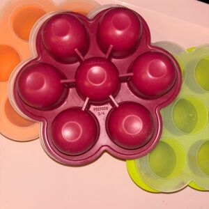 3 BEABA silicone Multiportions